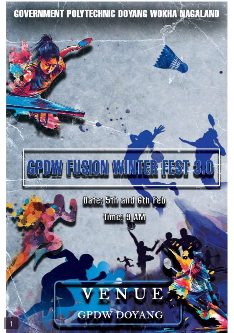 Government Polytechnic Doyang Wokha               Sport’s Day 2026